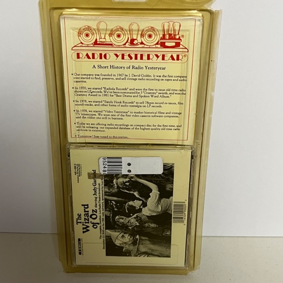 Vintage The Wizard Of Oz On Radio Long Box New Yesteryear Judy Garland - Picture 2 of 8